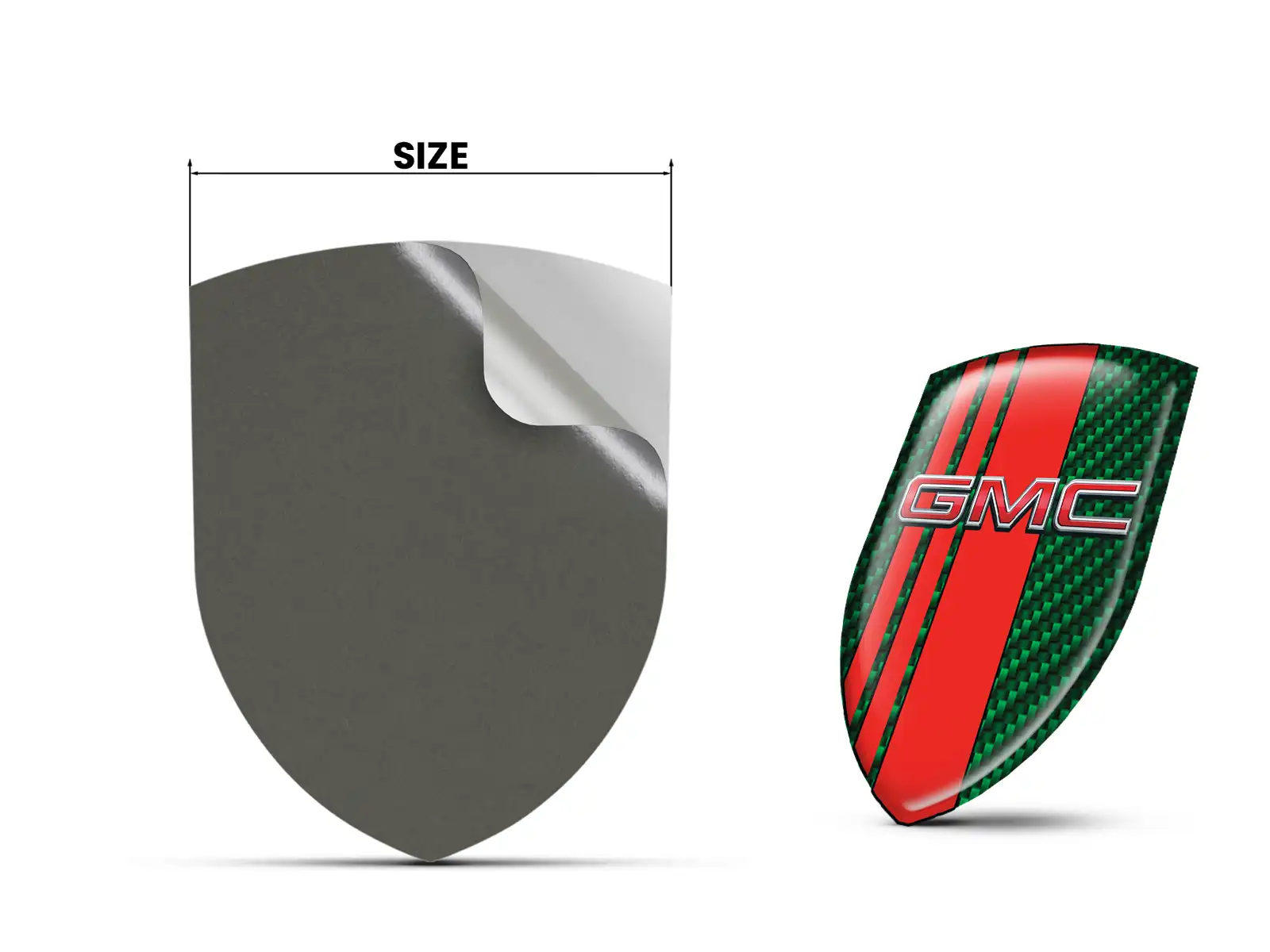 GMC Silikonembleme Sportlich Stilvoll Pro Max Robust